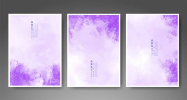 Soyut suluboya arka plan çizimleri. Kapak için tasarım, tarih, kartpostal, afiş, logo.