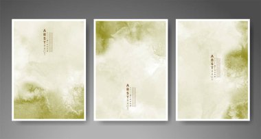 Soyut suluboya arka plan çizimleri. Kapak için tasarım, tarih, kartpostal, afiş, logo.