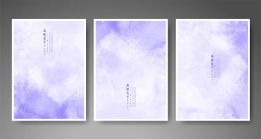 Soyut suluboya arka plan çizimleri. Kapak için tasarım, tarih, kartpostal, afiş, logo.