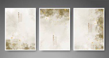 Soyut suluboya arka plan çizimleri. Kapak için tasarım, tarih, kartpostal, afiş, logo.