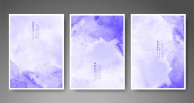 Soyut suluboya arka plan çizimleri. Kapak için tasarım, tarih, kartpostal, afiş, logo.