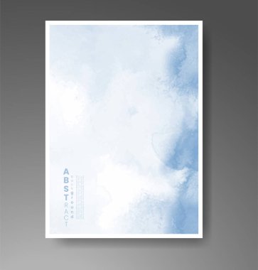 Suluboya arkaplan şablonu. Kapak için tasarım, tarih, kartpostal, afiş, logo.