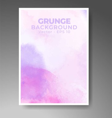 Suluboya arkaplan şablonu. Kapak için tasarım, tarih, kartpostal, afiş, logo.