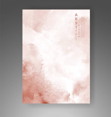 Suluboya arkaplan şablonu. Kapak için tasarım, tarih, kartpostal, afiş, logo.