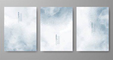 Soyut suluboya arka plan çizimleri. Kapak için tasarım, tarih, kartpostal, afiş, logo.