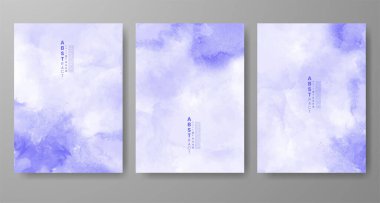 Soyut suluboya arka plan çizimleri. Kapak için tasarım, tarih, kartpostal, afiş, logo.