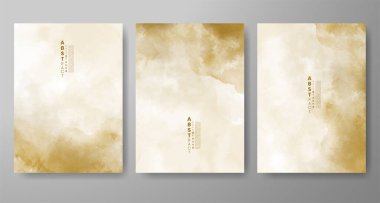 Soyut suluboya arka plan çizimleri. Kapak için tasarım, tarih, kartpostal, afiş, logo.