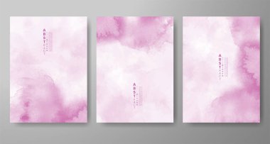 Soyut suluboya arka plan çizimleri. Kapak için tasarım, tarih, kartpostal, afiş, logo.