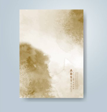 Suluboya geçmişi olan kartlar. Kapak için tasarım, tarih, kartpostal, afiş, logo.