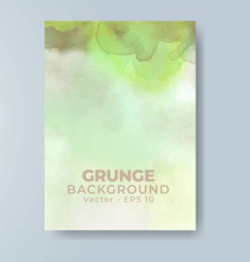 Suluboya geçmişi olan kartlar. Kapak için tasarım, tarih, kartpostal, afiş, logo.