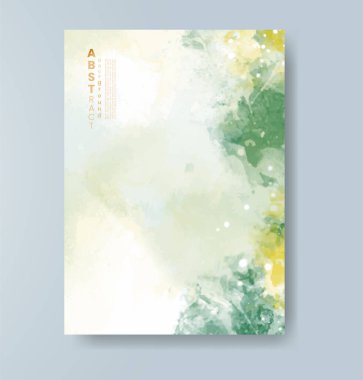 Suluboya geçmişi olan kartlar. Kapak için tasarım, tarih, kartpostal, afiş, logo.