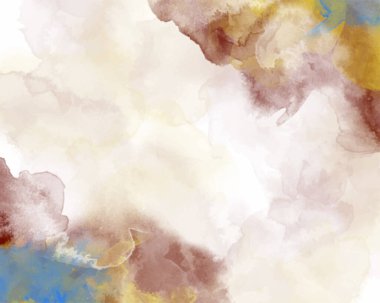 Soyut suluboya desenli arka plan. Randevunuz, kartpostalınız, afişiniz, logonuz için tasarım.