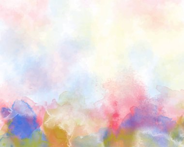 Soyut suluboya desenli arka plan. Randevunuz, kartpostalınız, afişiniz, logonuz için tasarım.