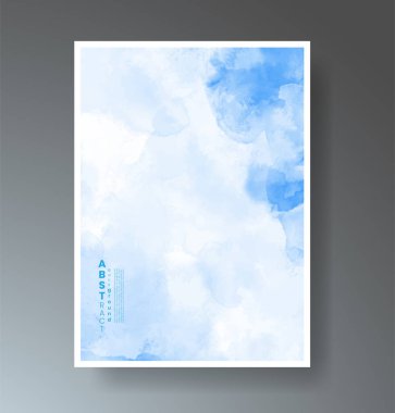 Parlak renkli vektör suluboya arka planı olan kartlar. Randevunuz, kartpostalınız, afişiniz için tasarım.