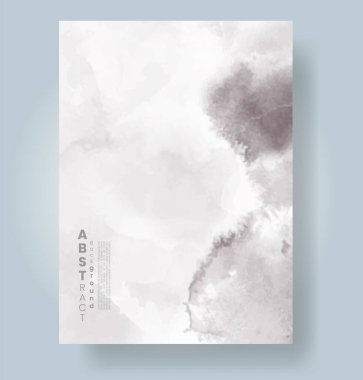 Soyut suluboya geçmişi olan kartlar. Kapak için tasarım, tarih, kartpostal, afiş, logo.