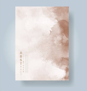 Soyut suluboya geçmişi olan kartlar. Kapak için tasarım, tarih, kartpostal, afiş, logo.