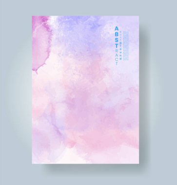 Soyut suluboya geçmişi olan kartlar. Kapak için tasarım, tarih, kartpostal, afiş, logo.