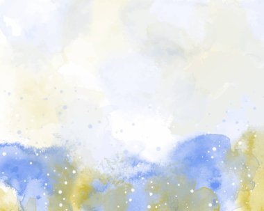 Arka plan için soyut renkli sulu boya. Dijital sanat resim