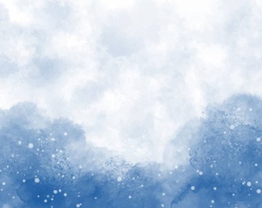 Arka plan için soyut renkli sulu boya. Dijital sanat resim