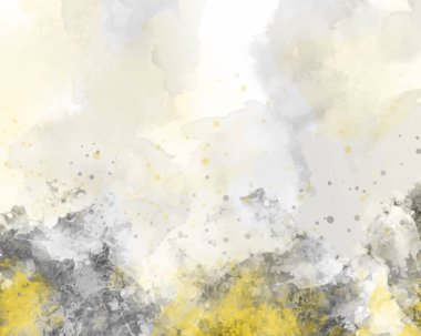 Arka plan için soyut renkli sulu boya. Dijital sanat resim