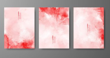 Soyut suluboya arka plan çizimleri. Kapak için tasarım, tarih, kartpostal, afiş, logo.