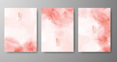 Soyut suluboya arka plan çizimleri. Kapak için tasarım, tarih, kartpostal, afiş, logo.