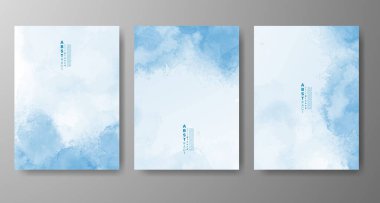 Soyut suluboya arka plan çizimleri. Kapak için tasarım, tarih, kartpostal, afiş, logo.