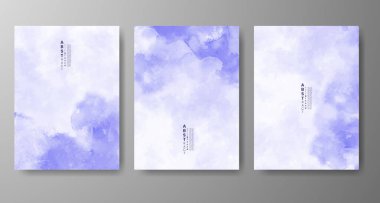 Soyut suluboya arka plan çizimleri. Kapak için tasarım, tarih, kartpostal, afiş, logo.