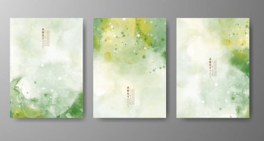 Soyut suluboya arka plan çizimleri. Kapak için tasarım, tarih, kartpostal, afiş, logo.