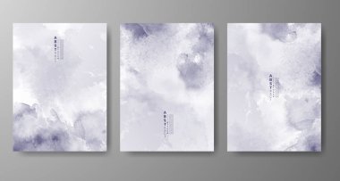 Soyut suluboya arka plan çizimleri. Kapak için tasarım, tarih, kartpostal, afiş, logo.