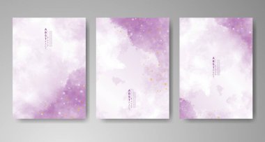 Suluboya geçmişi olan kartlar. Kapak için tasarım, tarih, kartpostal, afiş, logo.