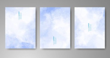 Suluboya geçmişi olan kartlar. Kapak için tasarım, tarih, kartpostal, afiş, logo.