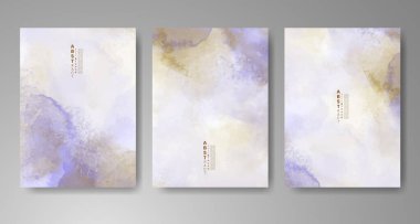 Suluboya geçmişi olan kartlar. Kapak için tasarım, tarih, kartpostal, afiş, logo.