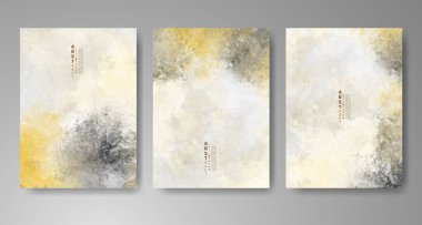 Suluboya geçmişi olan kartlar. Kapak için tasarım, tarih, kartpostal, afiş, logo.