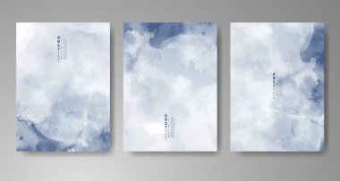 Suluboya geçmişi olan kartlar. Kapak için tasarım, tarih, kartpostal, afiş, logo.