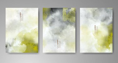 Suluboya geçmişi olan kartlar. Kapak için tasarım, tarih, kartpostal, afiş, logo.