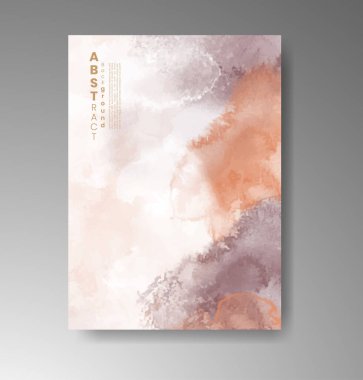 Suluboya geçmişi olan kartlar. Kapak için tasarım, tarih, kartpostal, afiş, logo.