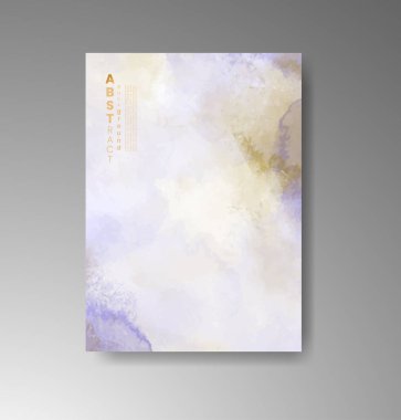 Suluboya geçmişi olan kartlar. Kapak için tasarım, tarih, kartpostal, afiş, logo.