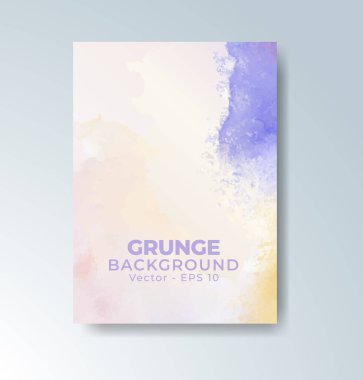 Suluboya geçmişi olan kartlar. Kapak için tasarım, tarih, kartpostal, afiş, logo.