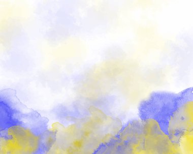 Arka plan için soyut renkli sulu boya. Dijital sanat resim.