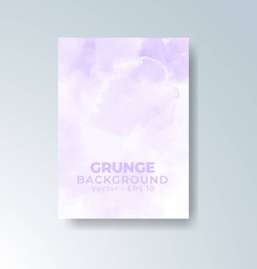 Parlak renkli vektör suluboya arkaplanlı kartlar. Randevunuz, kartpostalınız, afişiniz için tasarım.