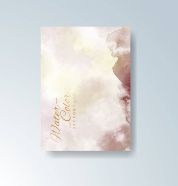 Parlak renkli vektör suluboya arkaplanlı kartlar. Randevunuz, kartpostalınız, afişiniz için tasarım.