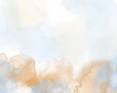 Arka plan için soyut renkli sulu boya. Dijital sanat resim.