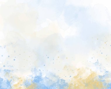 Arka plan için soyut renkli sulu boya. Dijital sanat resim.