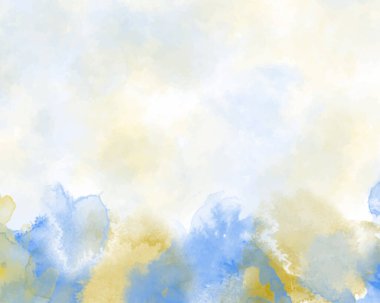 Arka plan için soyut renkli sulu boya. Dijital sanat resim.