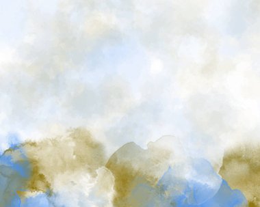 Arka plan için soyut renkli sulu boya. Dijital sanat resim.