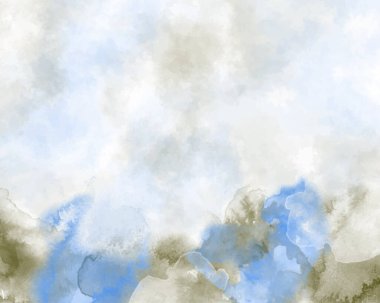 Arka plan için soyut renkli sulu boya. Dijital sanat resim.