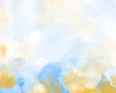 Arka plan için soyut renkli sulu boya. Dijital sanat resim.