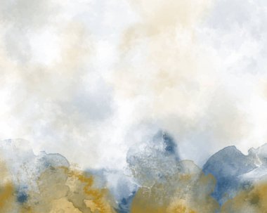 Arka plan için soyut renkli sulu boya. Dijital sanat resim.