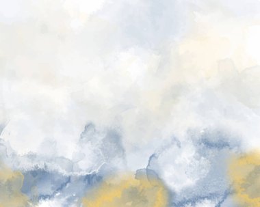 Arka plan için soyut renkli sulu boya. Dijital sanat resim.